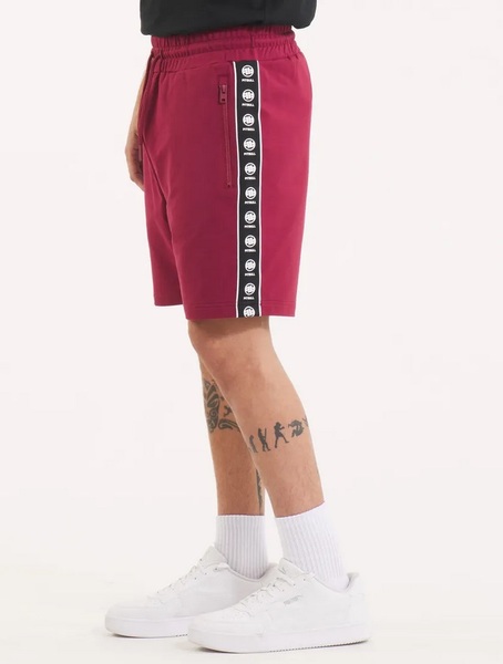 Spodenki szorty dresowe PIT BULL "TAPE NUGGET" - bordowe