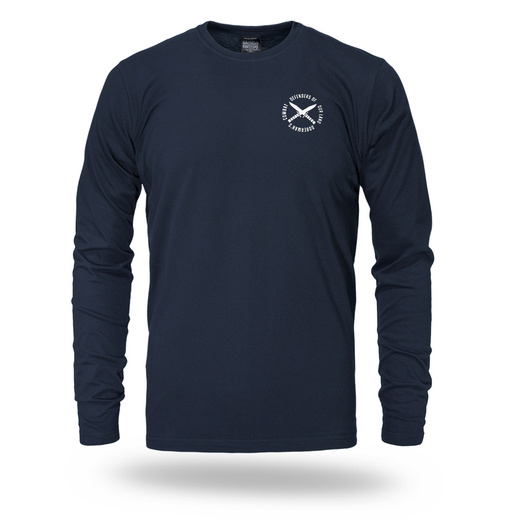 Longsleeve Dobermans Aggressive "COMBAT" LS404 - granatowy