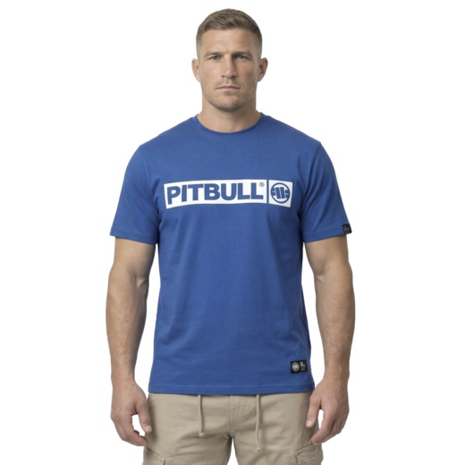 Koszulka PIT BULL "Hilltop" 170 - niebieski