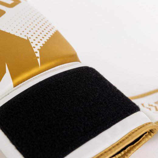 StormCloud "Bolt 3.0" Boxing Gloves - White and Gold