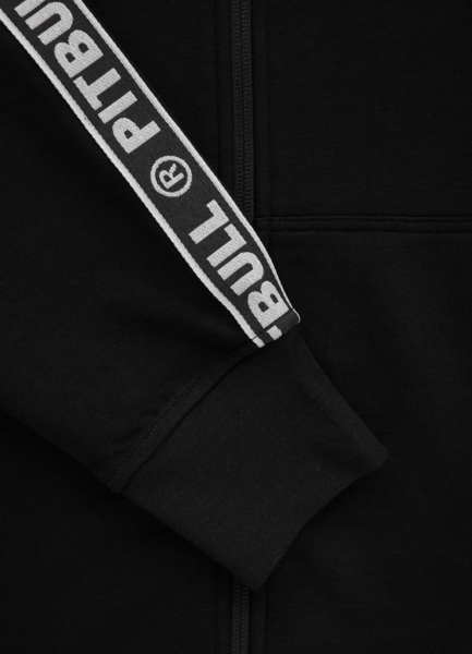 Bluza rozpinana z kapturem PIT BULL Tricot  "Dandridge" '22 - czarna