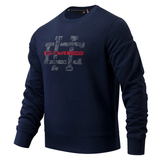 Bluza klasyczna Extreme Hobby "HASHTAG"- granatowa