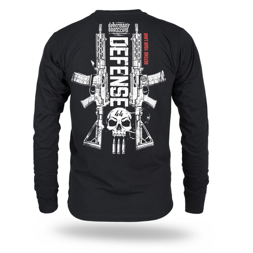 Longsleeve Dobermans Aggressive "DEFEND YOUR LAND" LS418 - czarny