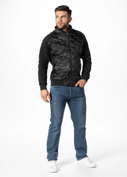 Spring jacket PIT BULL &quot;Roxton&quot; - all black camo