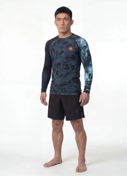 Rashguard longsleeve PIT BULL "GUARDIAN ANGEL"