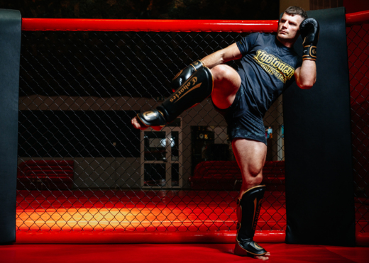 Cohortes "Gold Armis" shin and foot protectors