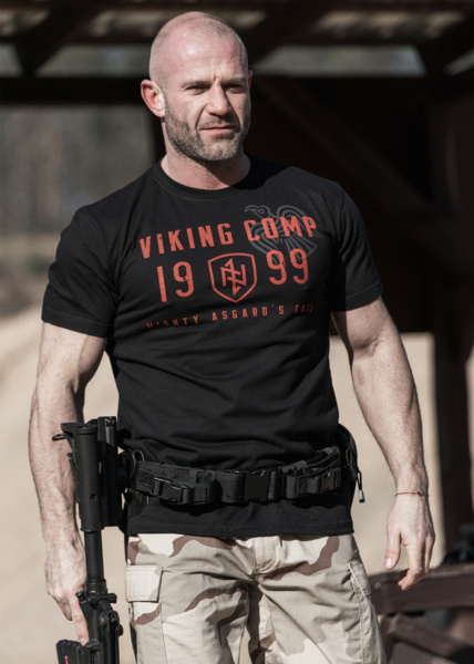 Dobermans Aggressive T-shirt &quot;MIGHTY ASGARDS II&quot; TS366K - khaki