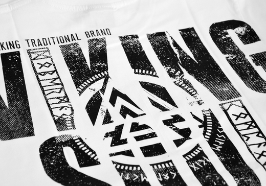 Dobermans Aggressive T-shirt &quot;Viking Soul TS211&quot; - white