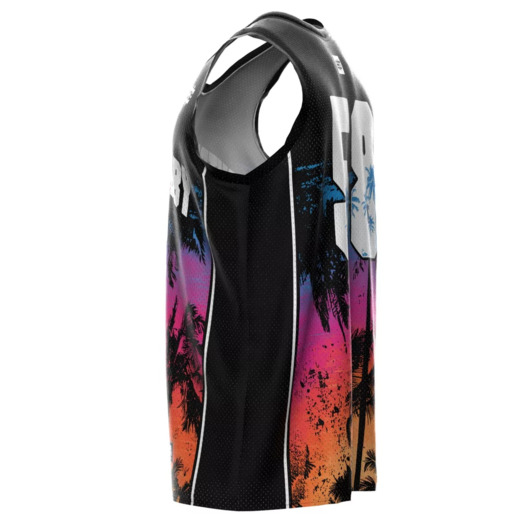 Tank top koszykarski męski Extreme Hobby | HEATWAVE - różowy