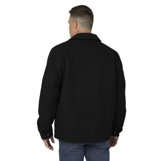 PIT BULL Stein Men's Insulated Flannel Jacket - Black