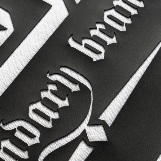 Koszulka T-shirt Dobermans Aggressive "RUBBER LOGO TS353" - biała