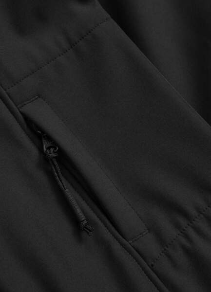 PIT BULL "ROSCOE" Hooded Softshell Jacket - Black