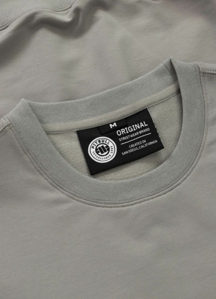 PIT BULL &quot;DOG SD&quot; men&#39;s sweatshirt - sage