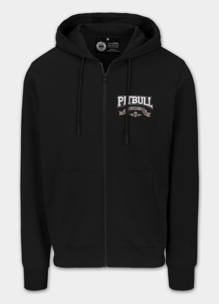 PIT BULL &quot;TROUBLEMAKER&quot; Zip-Up Hoodie - Black