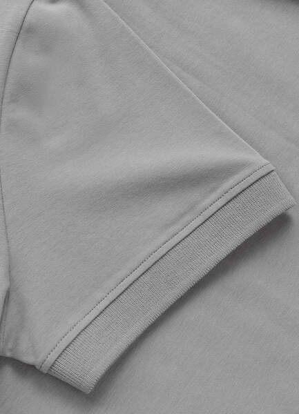 PIT BULL Jersey 210 "Logo" Polo Shirt - Gray