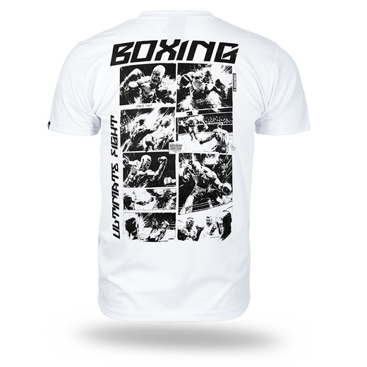 Koszulka T-shirt Dobermans Aggressive "COMICS BOXING" TS359B - biała