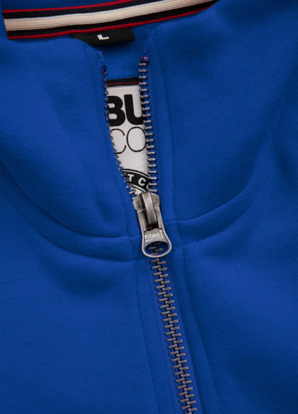 PIT BULL Zip Up Hoodie &quot;Small Logo&quot; &#39;20 - royal blue