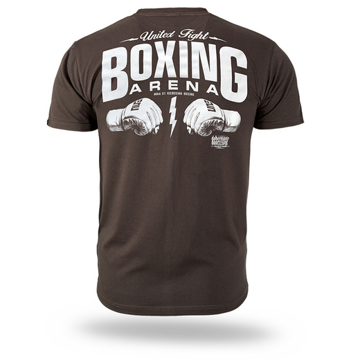 Koszulka T-shirt Dobermans Aggressive "BOXING ARENA" TS393 - brązowa