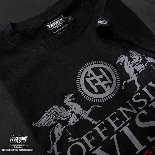 Longsleeve Dobermans Aggressive "GRIFFINS DIVISION" LS233" - granatowy