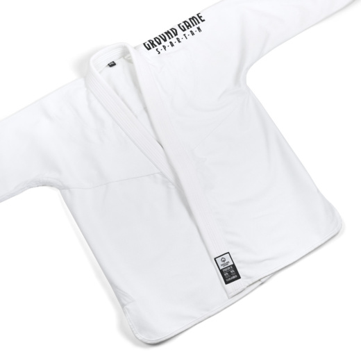 BJJ Ground Game Kimono / Gi "Spartan" - white