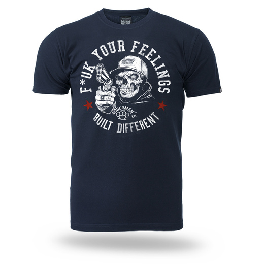 Koszulka T-shirt Dobermans Aggressive "TROUBLEMAKER TS410" - granatowa