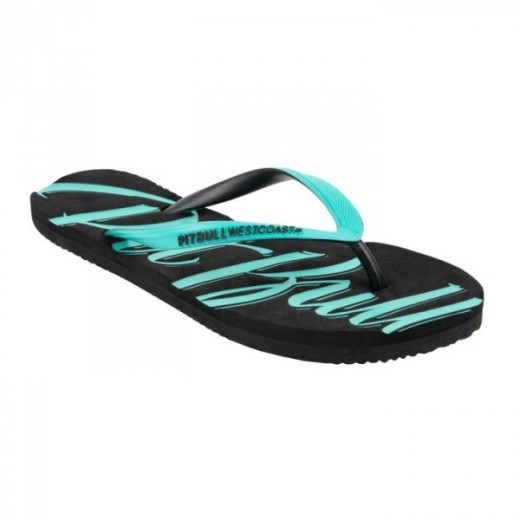 Women&#39;s flip-flops PIT BULL &quot;La Jefa&quot; - Turquoise