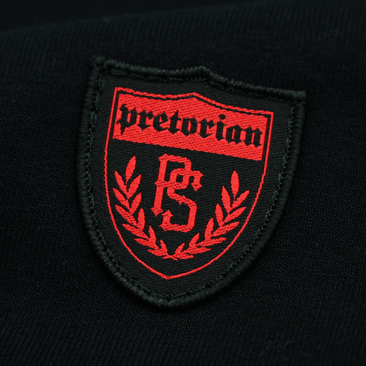 Sweat jacket Pretorian "Shield Honour - Red"