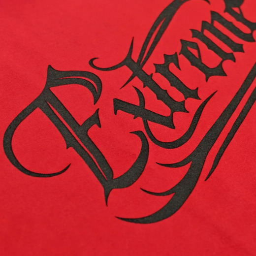 Koszulka T-shirt Extreme Hobby "SIGNATURE" - czerwony