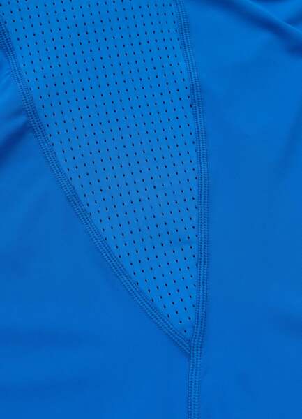 Longsleeve Mesh performance PIT BULL "RUNWAY" - niebieski