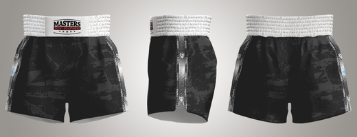  Spodenki MASTERS do kickboxingu SKB-W (WAKO APPROVED) - czarny