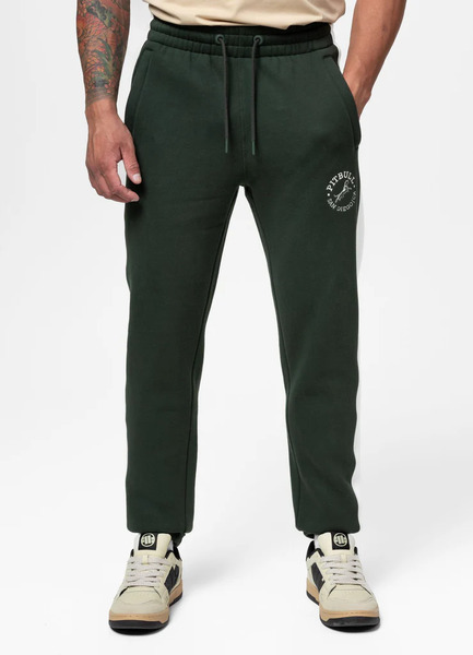 Spodnie dresowe PIT BULL "SAN DIEGO CA" - ciemny zielony