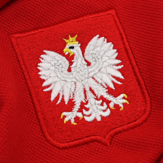 Koszulka Polo Aquila "Godło" - czerwona