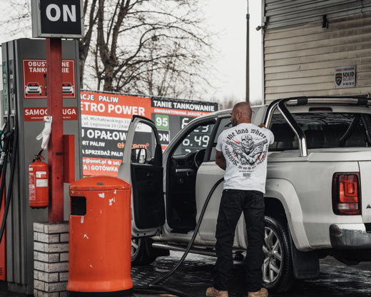 Koszulka T-shirt Dobermans Aggressive "BANG BANG" TS330 - czerwona