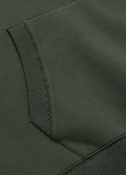 Bluza męska z kapturem PIT BULL "SAMPSON" - zielony