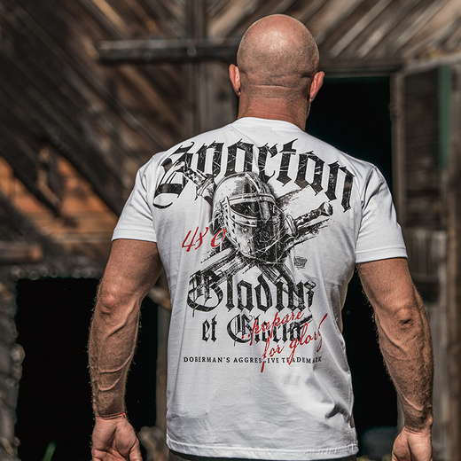 Koszulka T-shirt Dobermans Aggressive "Gladius TS302" - beżowa