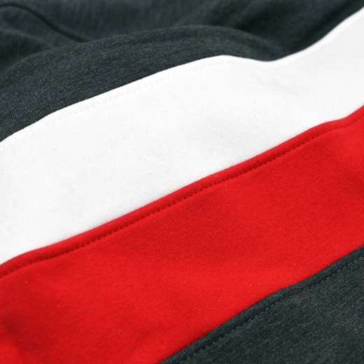 Patriotic hoodie graphite stripes Aquila &quot;Polska&quot;