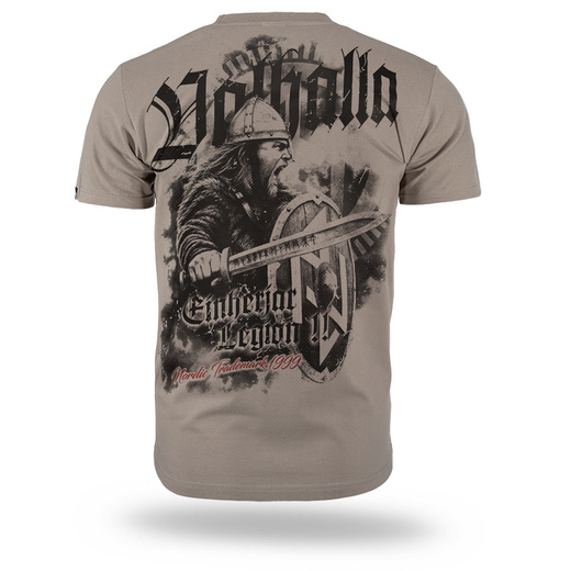 Koszulka T-shirt Dobermans Aggressive "EINHERJAR LEGION TS421" - beżowa