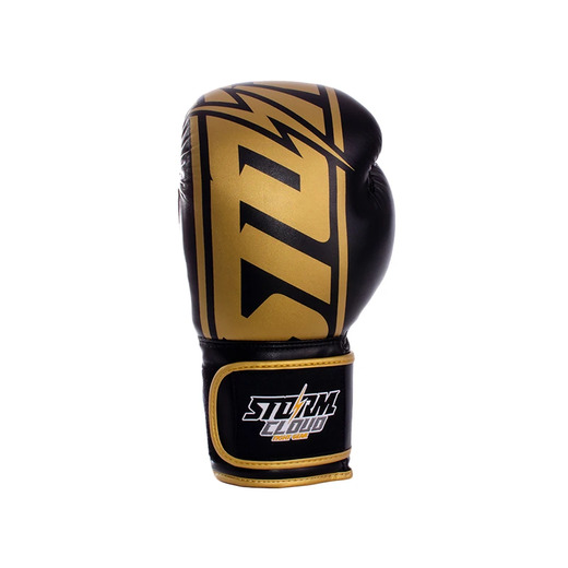 Rękawice bokserskie StormCloud "Bolt 2.0" - czarno/złote