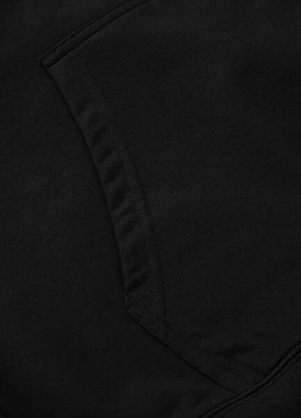 Bluza męska z kapturem PIT BULL "TAPE PARKER" - czarny