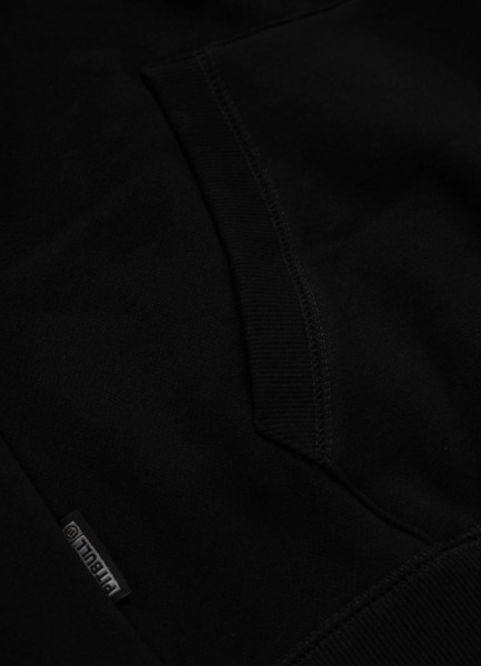 Bluza męska z kapturem PIT BULL "BJJ FIGHT DVSN" - czarny