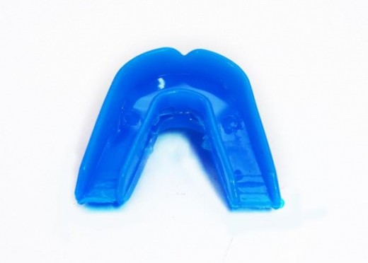 Double mouthguard Masters blue