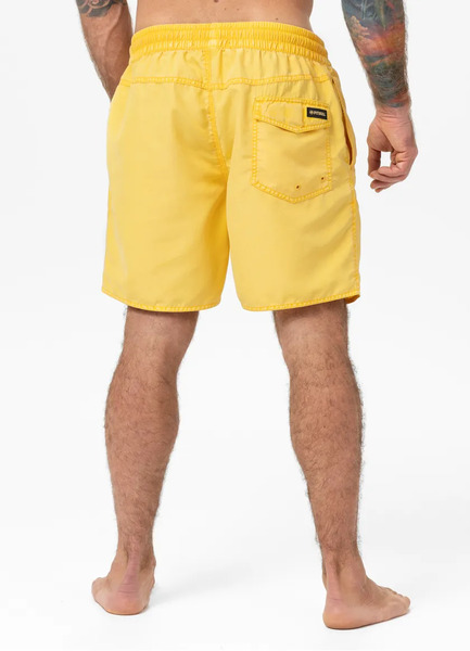 PIT BULL &quot;BALFOUR&quot; men&#39;s swimming shorts - yellow