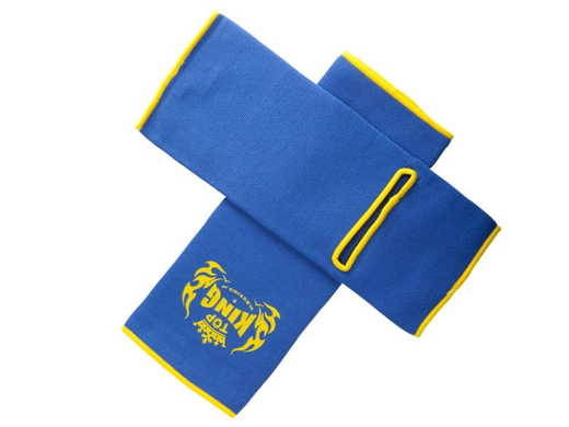 Stabilizer Foot welt TOP KING TKANG-01 (blue / yellow piping) PAIR - 2PCS &quot;K&quot;