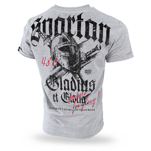 T-shirt Dobermans Aggressive &quot;Gladius TS302&quot; - gray