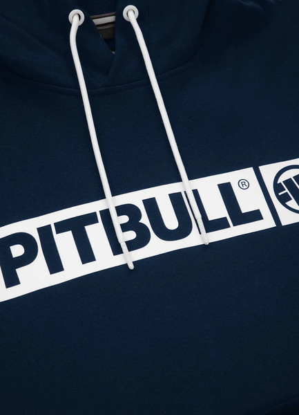 PIT BULL French Terry &quot;Hilltop&quot; hoodie - navy blue