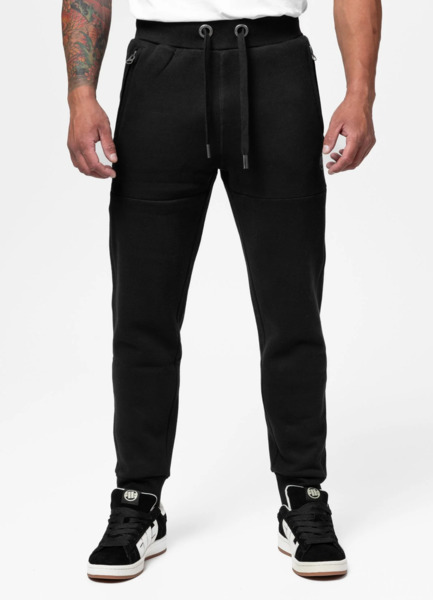 Spodnie dresowe PIT BULL "SMALL LOGO HD" - czarny