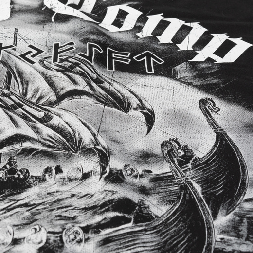 Bluza rozpinana Dobermans Aggressive "Viking Comp BCZ300" - czarna