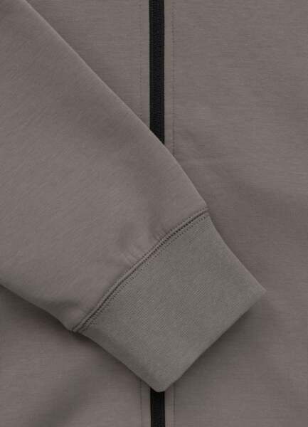 PIT BULL "DOGWOOD" Men's Zip-Up Hoodie - Taupe