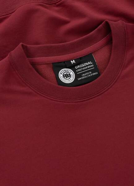 Bluza męska PIT BULL "SAN DIEGO CA" - bordowy