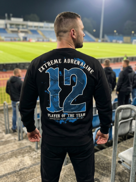 Bluza Extreme Adrenaline "12 Player" - niebieski